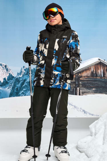 Caldo abbigliamento da sci
