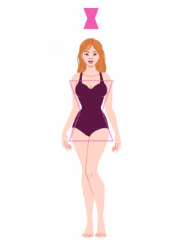 Consejos de estilo para cuerpos reloj de arena