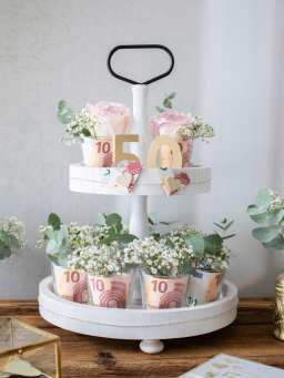 Geschenke zur Goldenen Hochzeit selbst machen