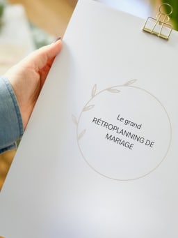 Retroplanning pour organiser son mariage