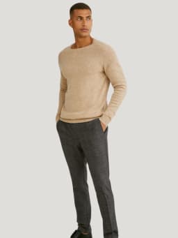 Pantalones de tela elegantes
