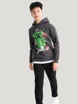 Kleidung mit Minecraft-Motiv