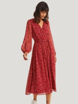 Vestidos cruzados informales