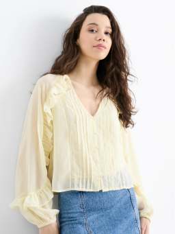 Weisse Blusen als Alternative zum Dirndl