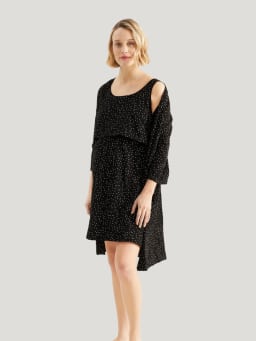 Zachte nachtkleding voor borstvoeding