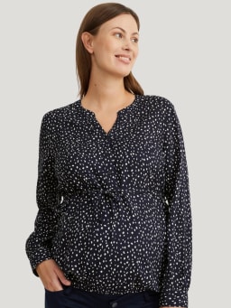 Blusas premamá para ir a la oficina