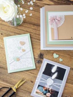 DIY-uitnodigingskaarten voor het zilveren huwelijksfeest