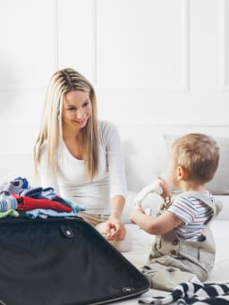 Listas de viaje para un viaje con niños