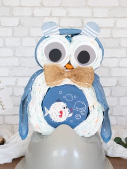Gâteau de couches Hibou