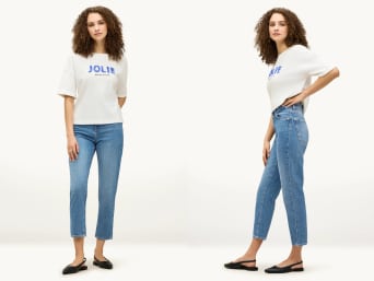 Cropped Jeans