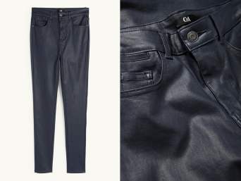Imitatieleren broek