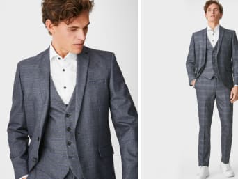 Traje de cuadros en varios colores y diseños | C\u0026A tienda online