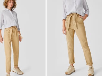 Pantalones paper bag en varios colores y diseños | C\u0026A tienda online