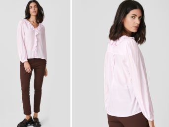 Blusas con volantes en varios colores y diseños | C\u0026A tienda online