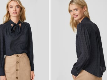 samenwerken Altijd Verwaarlozing Blouse met strik in top kwaliteit online kopen | C&A Online Shop