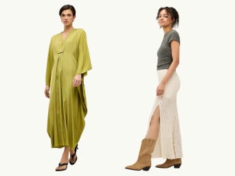 Outfits de los 70: distintos cortes característicos de la moda de los años 70.