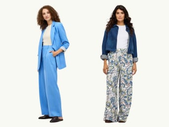 Moda años 70: estampados típicos de los outfits estilo años 70.