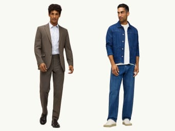 Moda de los 70 para hombres: distintos outfits setenteros masculinos.
