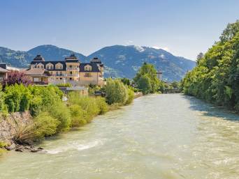 Flusswandern Österreich – Blick auf Lienz.
