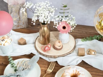 KIT DECORACIÓN DE MESA BABY SHOWER PASTEL