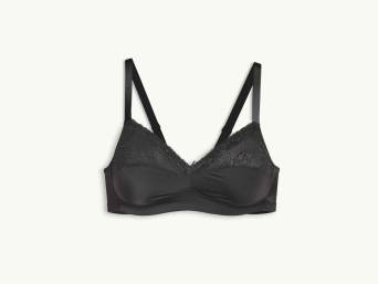 Types of bras for a larger bust: a minimiser bra. Types of bras for a larger bust: a minimiser bra.