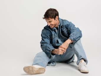 Jeans fit guide – men wearing different types of jeans.