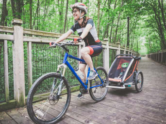 Bicicletas para mujer para llevar niños online