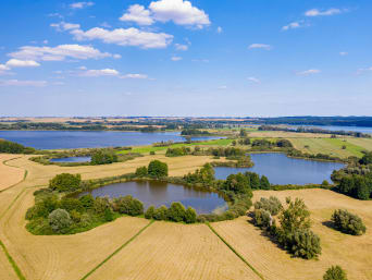 Radtour Brandenburg – Blick auf den Uckersee in der Uckermark.