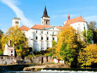 Výlet středními Čechami – Sázavský klášter v Posázaví.