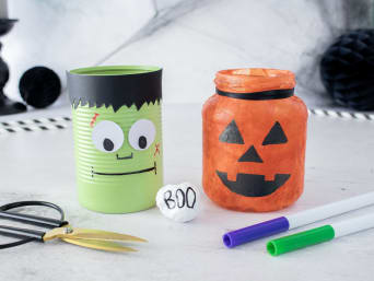 Décorations d’Halloween faites maison : créer une déco originale pour fêter Halloween avec des enfants.