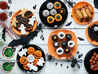 Przekąski na Halloween – straszne ciasteczka w różnych odsłonach.