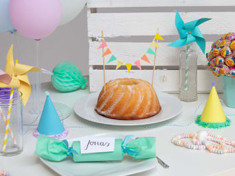 Ideas para cumpleaños infantiles: decoración casera y colorida para una fiesta de cumpleaños.