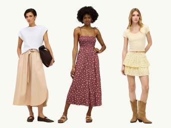 Mode für kleine Frauen: Kurze Röcke und taillierte Kleider für kleine Frauen lassen sich zu vielen Anlässen stylen. Mode für kleine Frauen: Kurze Röcke und taillierte Kleider für kleine Frauen lassen sich zu vielen Anlässen stylen.