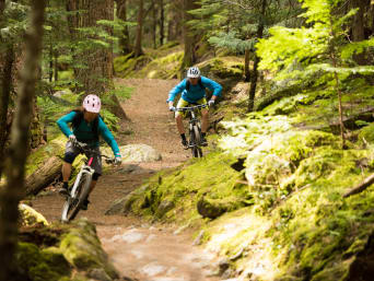 Mountainbiken in de Ardennen.