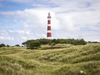 Buitenactiviteiten op De Waddeneilanden: strand en duinen Ameland.