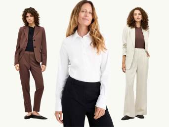 Valigia viaggio di lavoro: alcune possibilità di outfit per donne. Valigia viaggio di lavoro: alcune possibilità di outfit per donne.