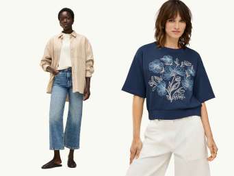 Reiseoutfit: Collage zum Casual Look mit gestylten Basics. Reiseoutfit: Collage zum Casual Look mit gestylten Basics.