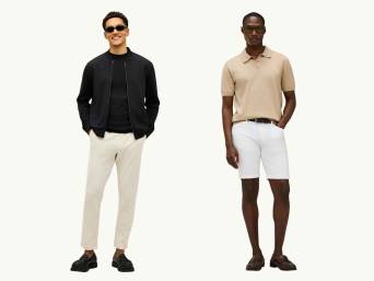 Reiseoutfit Herren: Verschiedene Style-Ideen zu Jeans und Chino-Hosen. Reiseoutfit Herren: Verschiedene Style-Ideen zu Jeans und Chino-Hosen.