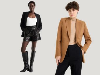 ’70s style clothing - Patterns and materials characteristic of the ’70s style.