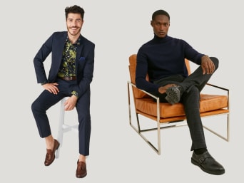 Men’s New Year's Eve outfits: smart and casual New Year's Eve outfits. 