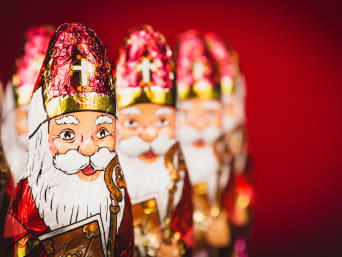 Sinterklaas – enkele chocoladesinterklazen.