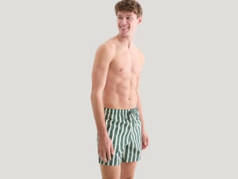 Swim shorts – a man wearing swim shorts. Swim shorts – a man wearing swim shorts.