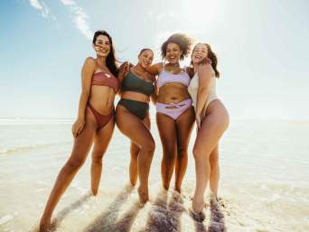 Maillot de bain femme 1 pièce ou deux pièces : maillot de bain femme ronde ou morphologie H.