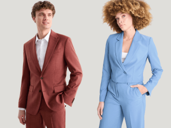 Taufe Outfit – Outfits in freundlichen Farben. 