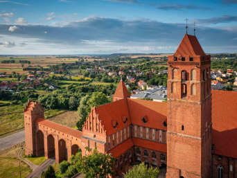 Warownia w Kwidzynie na Szlaku Zamków Gotyckich.