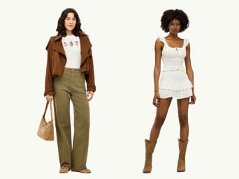 Boho-Outfits für jeden Geschmack: Kleider, Jupes, Blusen und Hosen im Boho-Chic.