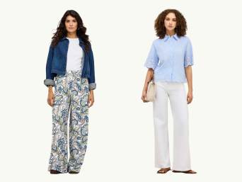 Boho-Mode im Lagenlook: Durch Layering lassen sich Boho-Outfits zu jeder Jahreszeit tragen.