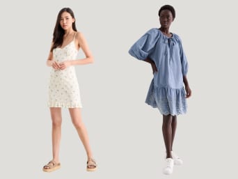 Cottagecore als Modestil: Beispiel für Cottagecore-inspirierte Kleider.
