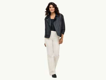 Weiße Hosen kombinieren: Trendige Outfits mit weißen Hosen stylen. Weiße Hosen kombinieren: Trendige Outfits mit weißen Hosen stylen.