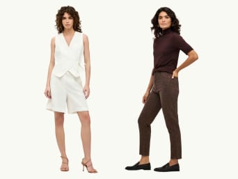 Monochrome fashion – examples of easy-to-wear outfits. Monochrome fashion – examples of easy-to-wear outfits.